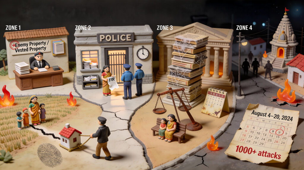 Rural Hindu community village Bangladesh minority population